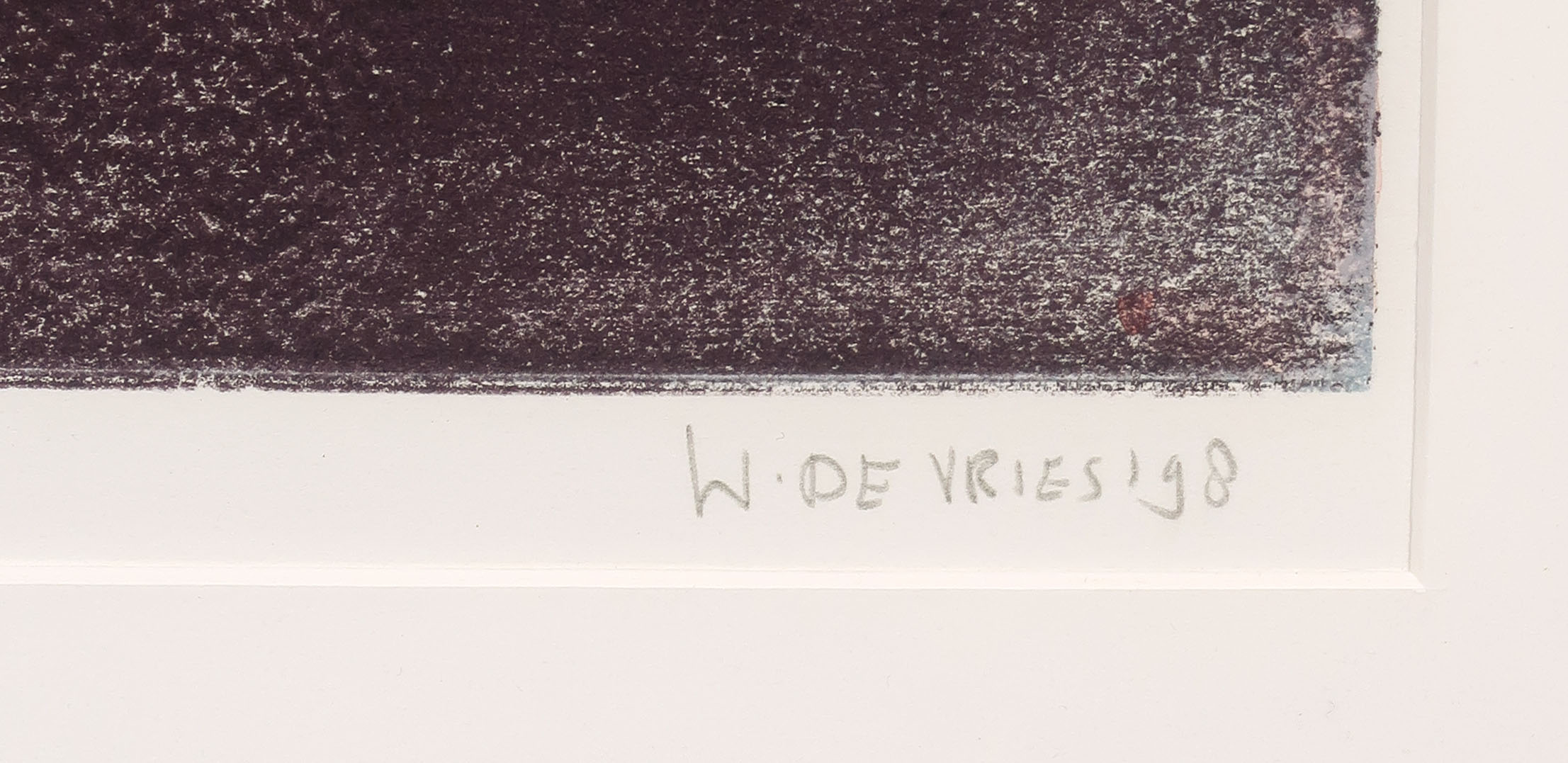 Willem de Vries - Gemengde techniek, Sussex III - Ingelijst kopen? Bied vanaf 1!