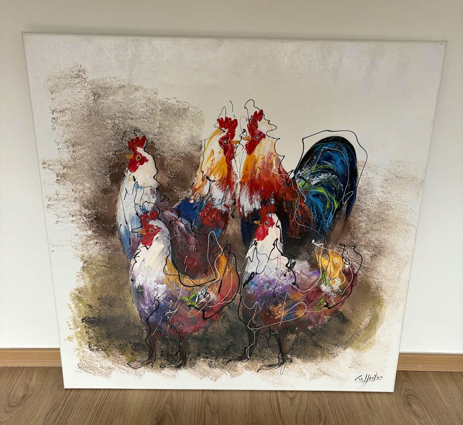 Caspar van Houten - Kippen kopen? Bied vanaf 175!