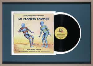 Roland Topor - Alain Goraguer – La Planete Sauvage - Ingelijst verkocht voor € 1!