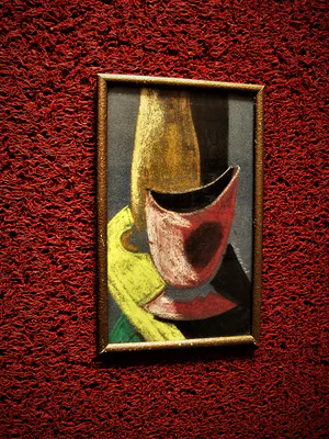 Niet of onleesbaar gesigneerd - omstreeks 1950 - pastel op papier - Kubistisch stilleven - gesigneerd kopen? Bied vanaf 1!