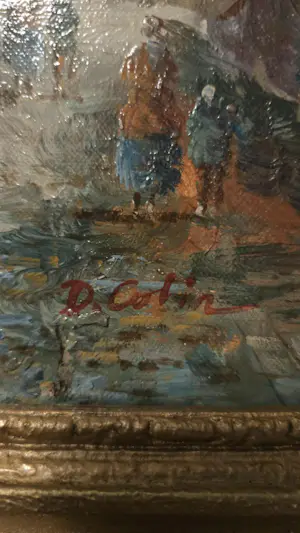 Onbekend - Oud Hollands of Vlaams stadsgezicht kopen? Bied vanaf 125!