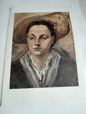 Rient van Santen - Olieverf op doek, Coll Bergsma kaufen? Bieten Sie von 40!
