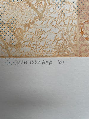 Daan Bucher - Zeefdruk, Vulkoek royal en echte boter - Nr 38 van 90 kopen? Bied vanaf 1!