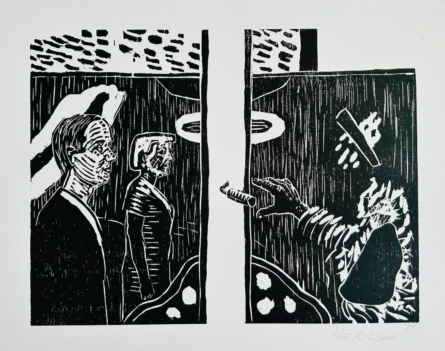 Roger Raveel - De poort (i) kopen? Bied vanaf 825!