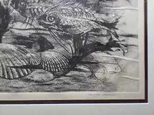 Hans van Dokkum - Vissen. Onderwater landschap. kopen? Bied vanaf 69!