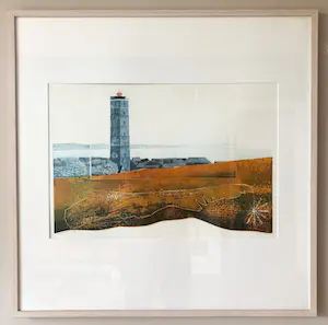 Ronald Beumer - Tweeluik kleuretsen met gezicht op een vuurtoren kopen? Bied vanaf 150!