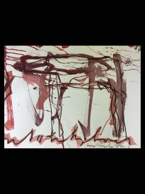 Anton Heyboer - Confrontatie tussen mens en dier kopen? Bied vanaf 175!