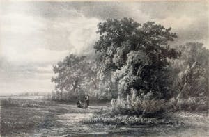 Hendrik Kruseman van Elten - Lithografie, Ingelijst kopen? Bied vanaf 40!