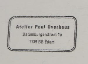 Paul Overhaus - Houtsnede, Lot van twee voorstellingen kopen? Bied vanaf 50!