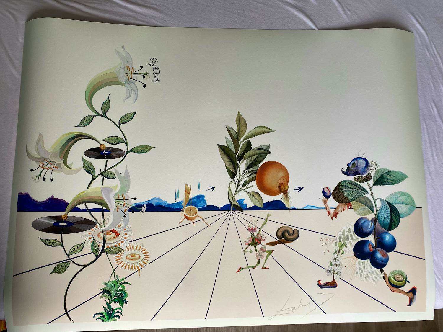 Salvador Dali - Flordali Drukgesigneerd in nieuw staat kopen? Bied vanaf 300!