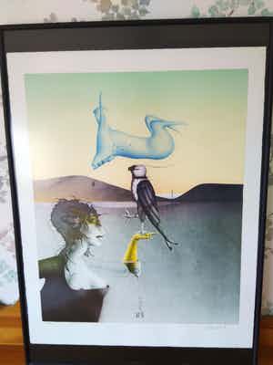 Paul Wunderlich - Jagdpoesie verkocht voor € 35!