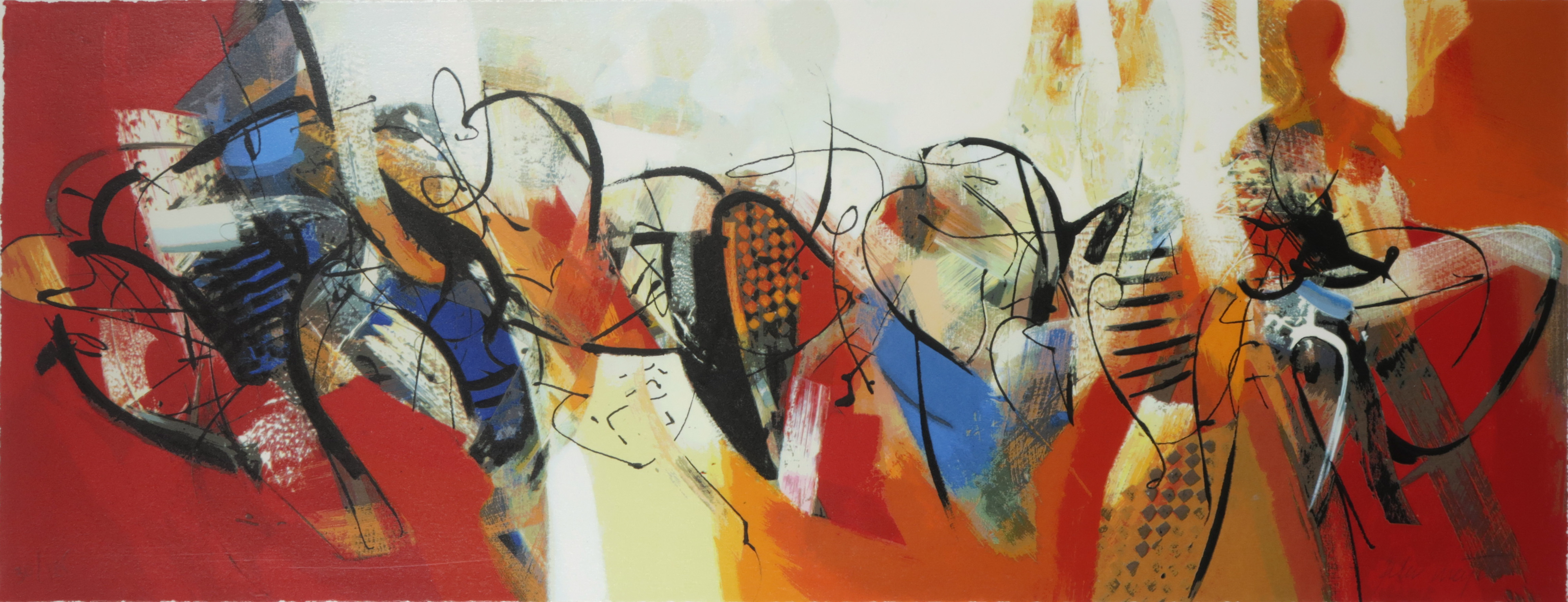 Peter Meijer - Zeefdruk, Bergen aan zee - Ingelijst (Groot) kopen? Bied vanaf 80!