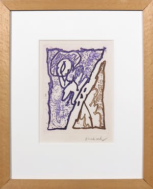 Pierre Alechinsky - Aquatint, Maint corps de chambres - Ingelijst kopen? Bied vanaf 300!