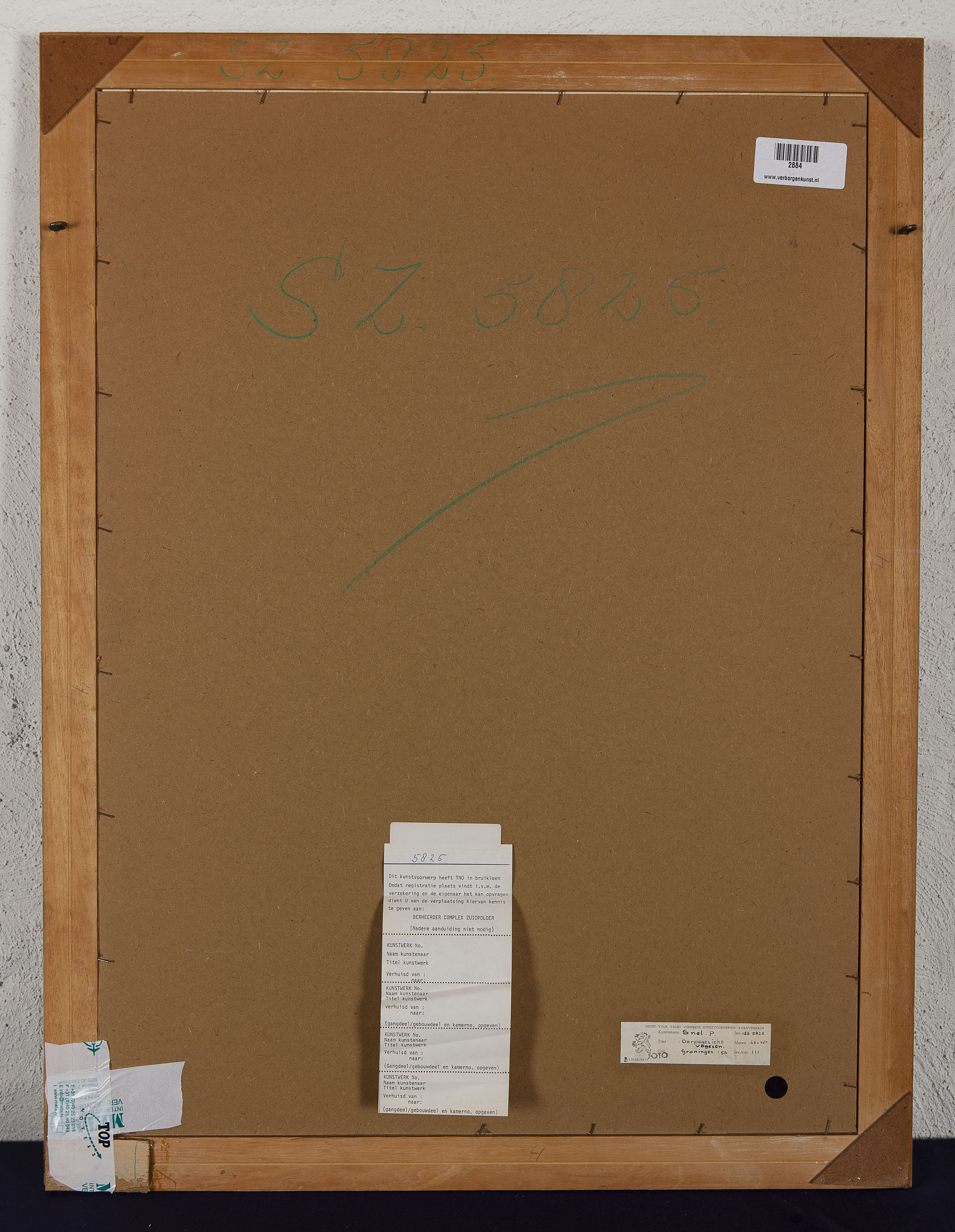 Piet Snel - Dorpsgezicht van de Vogezen - Pastelkrijt en inkt op papier - BKR Groningen 1953 kopen? Bied vanaf 10!