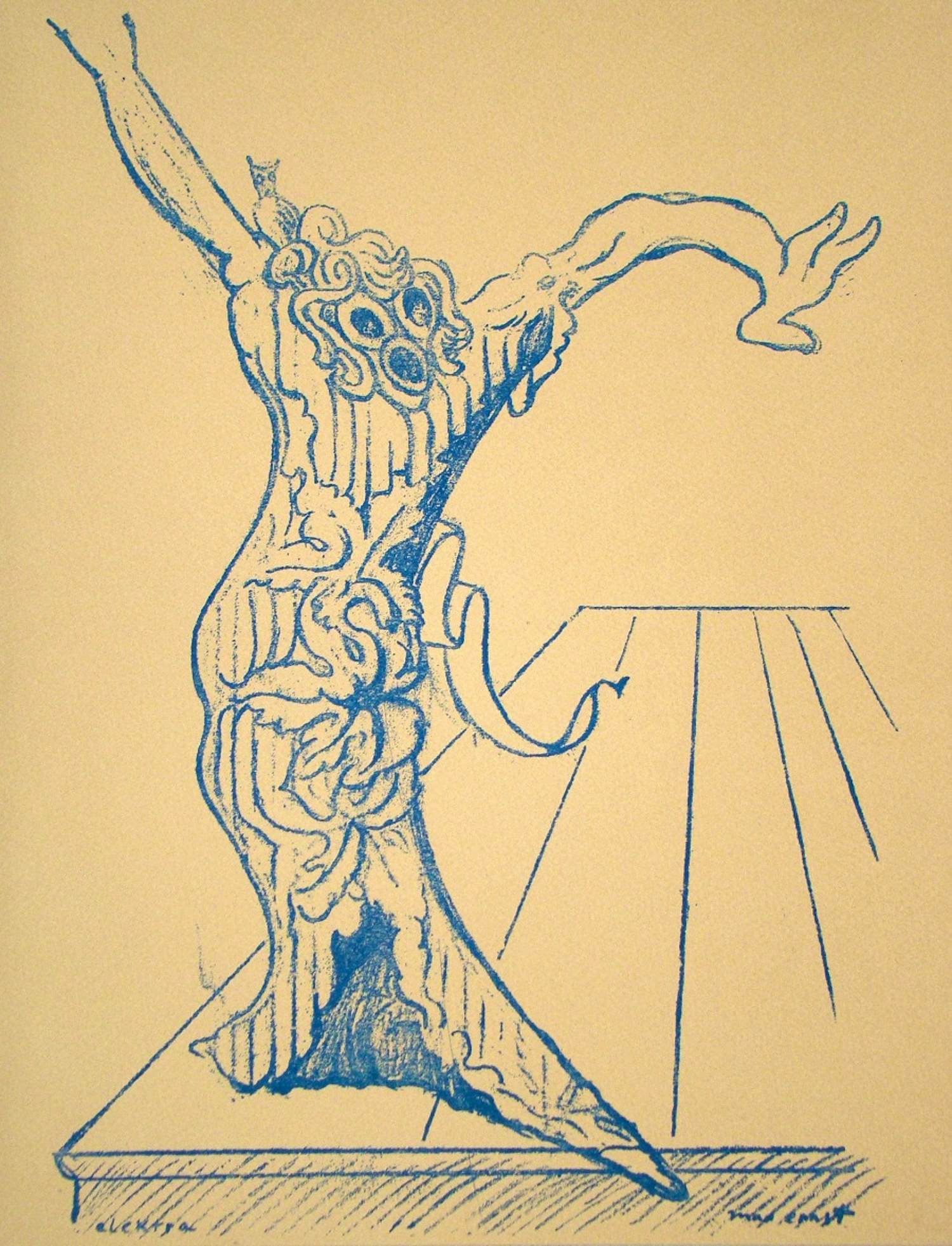 Max Ernst - Elektra - 1959 - Originele lithografie - Mourlot kopen? Bied vanaf 100!