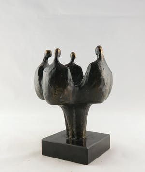 Brons (Onbekend) - Brons, Vijf figuren kopen? Bied vanaf 50!