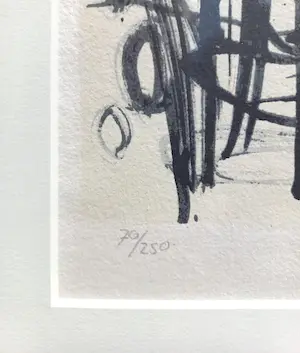 Corneille - Compositie, zeefdruk (mooi ingelijst) kopen? Bied vanaf 150!