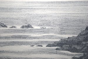 Nico Schrier - Belle île, de ruige kust van Bretagne - litho uit 1963 kopen? Bied vanaf 1!