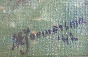 Niet of onleesbaar gesigneerd - Landschap met hut kopen? Bied vanaf 1!