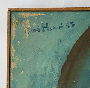 Niels Hamel - Niels Hamel - zonder titel - olieverf op doek - gesigneerd - 1955 kopen? Bied vanaf 40!