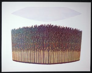 Doris Groeneveld - Zeefdruk, Zonder titel kopen? Bied vanaf 1!