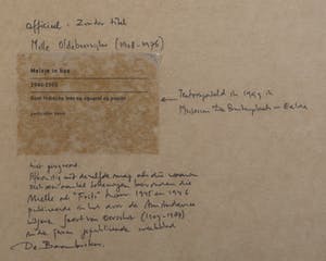 Melle Oldeboerrigter - Oost-Indische inkt en aquarel op papier, Meisje in bos - Ingelijst kopen? Bied vanaf 150!