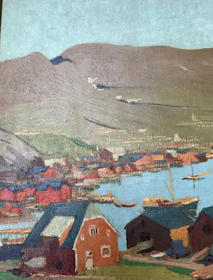 Franck Morse Rummel - Vissershaven aan de poolcirkel (Arctic landscape) kopen? Bied vanaf 89!