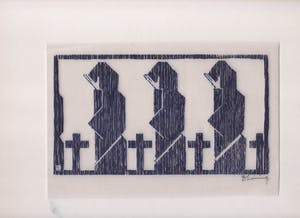 Dirk Koning - rouwenden bij grafkruizen kopen? Bied vanaf 10!