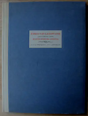 Jeanne Bieruma Oosting - 12 etsen in boek "fabels van la fontaine" (gesigneerd) kopen? Bied vanaf 399!