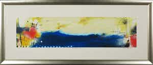 Theo Koster - Zeefdruk, La Promesse II - Ingelijst (Groot) verkocht voor € 60!