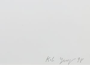 Rupprecht Geiger - Gesigneerde zeefdruk uit kalender - Ingelijst (Groot) kopen? Bied vanaf 1!