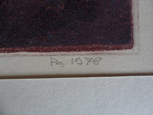 Niet of onleesbaar gesigneerd - Ets/Aquatint. Oosters kopen? Bied vanaf 1!