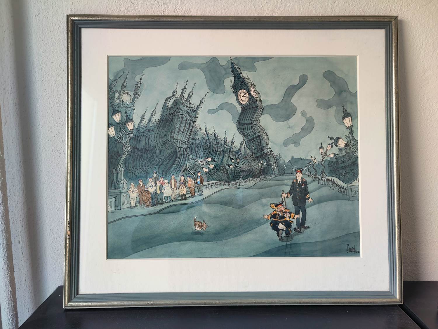 Jan Sanders - Londen verkocht voor € 150!