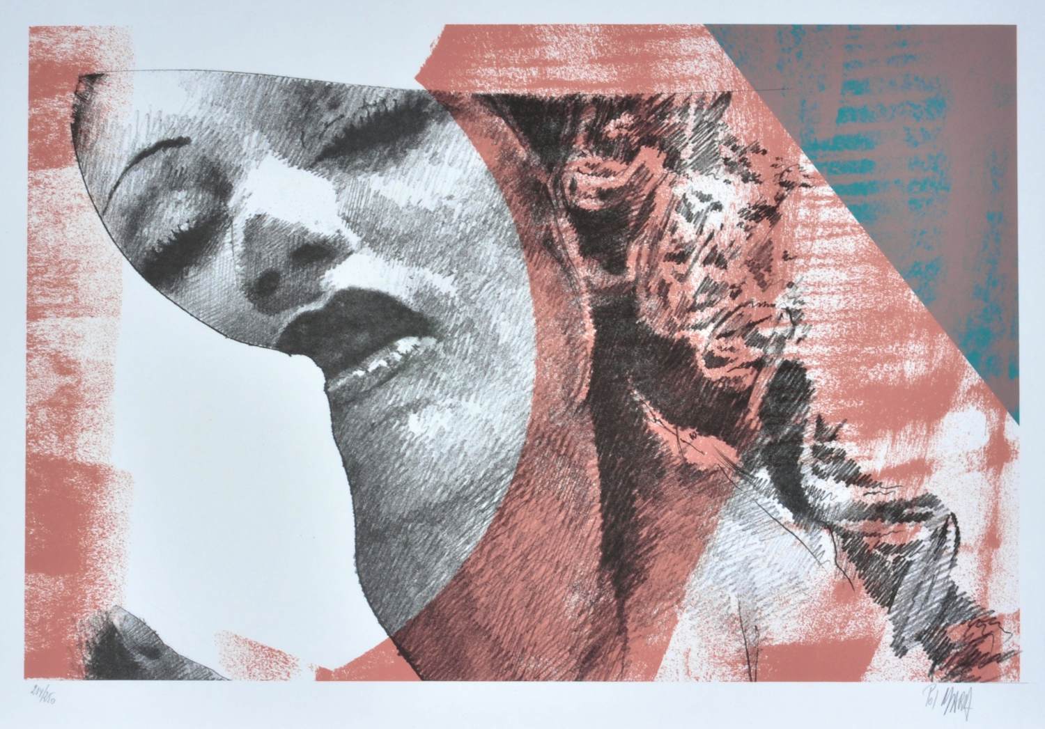 Pol Mara - Zeefdruk - Gesigneerd - 42x55 cm - 1977 kopen? Bied vanaf 120!