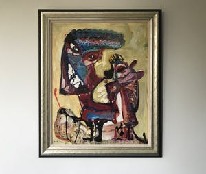 Jan te Wierik - Moeder met kind / fabeldieren kopen? Bied vanaf 3250!