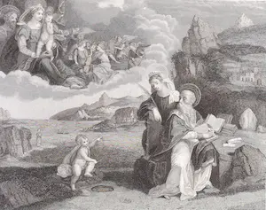 Benvenuto Tisi da Garofalo - THE VISION OF ST. AUGUSTINE kopen? Bied vanaf 15!