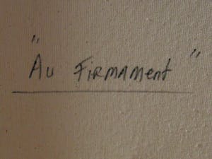 Bruno Cantais - "Au Firmament" kopen? Bied vanaf 60!