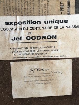 Jef Codron - Le Ravenstein kopen? Bied vanaf 120!