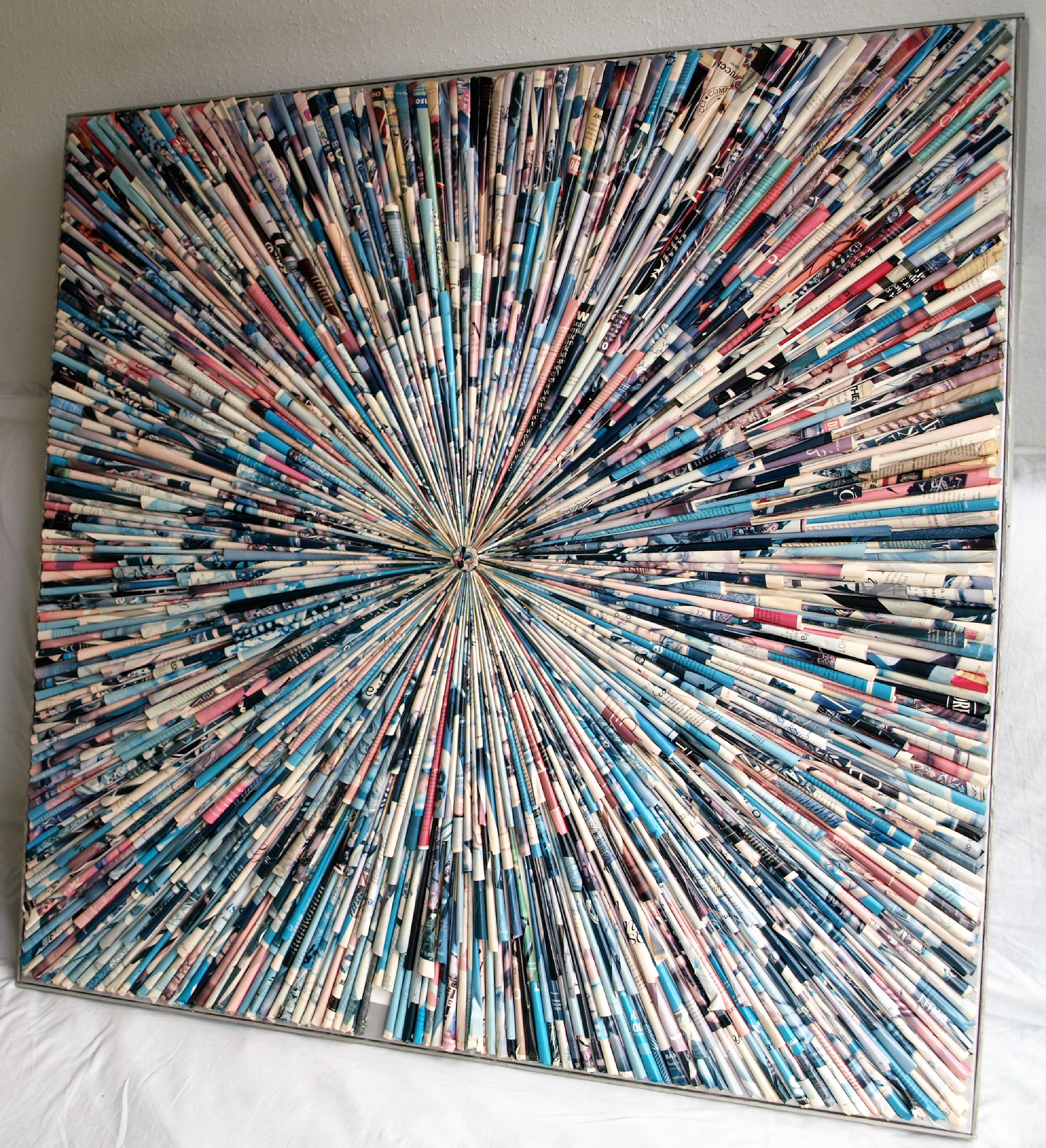 Niet of onleesbaar gesigneerd - Papierkunst – “Cupido” - ingelijst  kopen? Bied vanaf 1!