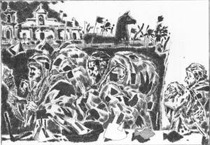 Simon Koene - Last-dragende figuren (Peru) kopen? Bied vanaf 20!