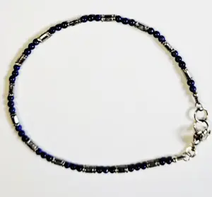 Nieuwe zilveren Armband van lapis lazuli 925 zilver kopen? Bied vanaf 75!