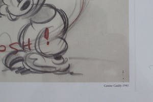 Niet of onleesbaar gesigneerd - Canine Caddy Disney kopen? Bied vanaf 10!