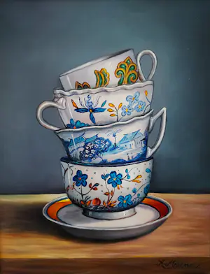 Alfonso Moreno - Gestapelde kopjes kopen? Bied vanaf 219!