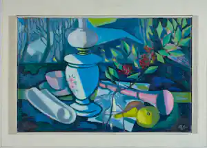 Albert Klijn - Olieverf op doek, Stilleven - Ingelijst verkauft für € 45!