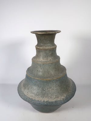 Peter von Hartsvelt Müller - Aardewerk, Aquagroene vaas (Groot) kopen? Bied vanaf 40!