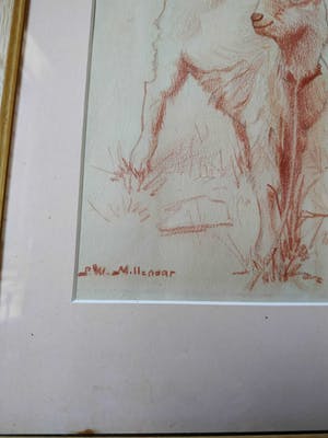 Peter Wilhelm Millenaar - P.W. Millenaar: Jong Geitje in de Wei kopen? Bied vanaf 1!
