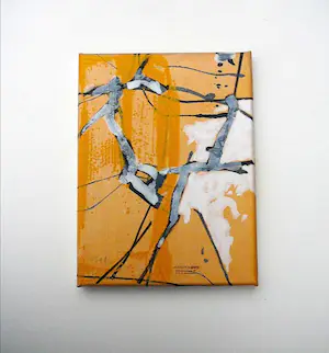 Willem Snitker - Zonlicht in tuin (2) -acryl 1999- kopen? Bied vanaf 50!