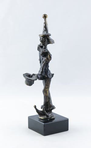 Corry Ammerlaan - Verbronsd tin, Cliniclown kopen? Bied vanaf 35!