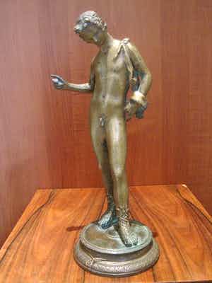 Brons (Onbekend) - Grand Tour beeld. verkocht voor € 80!