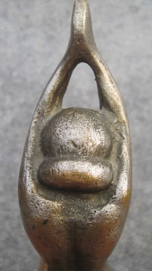 Brons (Onbekend) - Staande naakte vrouw kopen? Bied vanaf 70!